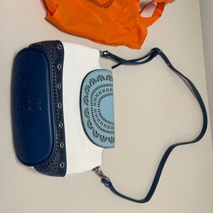 This leather bag is great with jeans and casual.